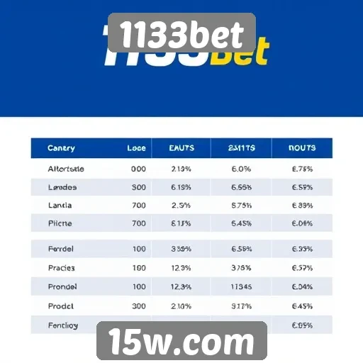 Desempenho financeiro do site 1133bet em análise